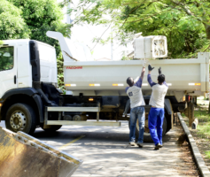 Prefeitura de Resende promove mutirão de coleta de entulhos em Visconde de Mauá